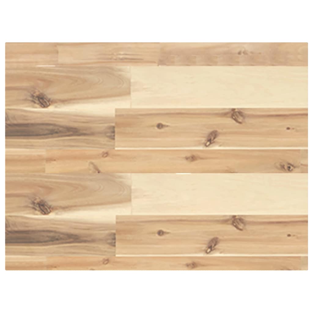 Prateleiras flutuantes 3pcs 40x30x4cm acácia maciça não tratada