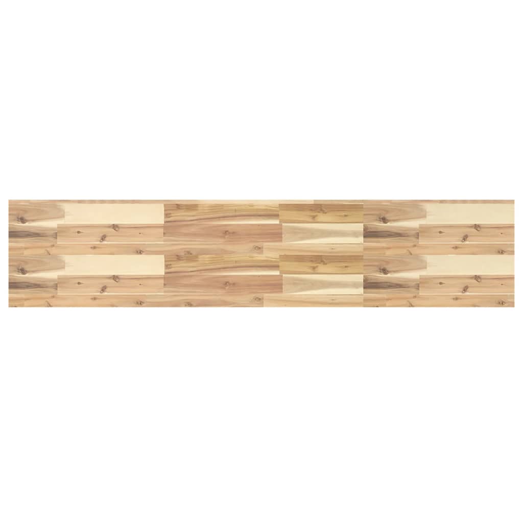 Prateleira flutuante 4pcs 160x30x4cm acácia maciça não tratada