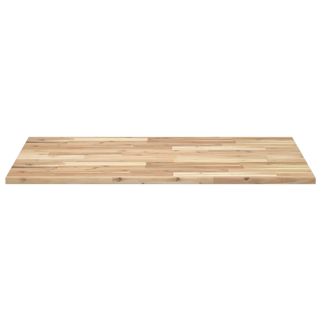 Tampo de secretária 100x70x2 cm acácia maciça não tratada