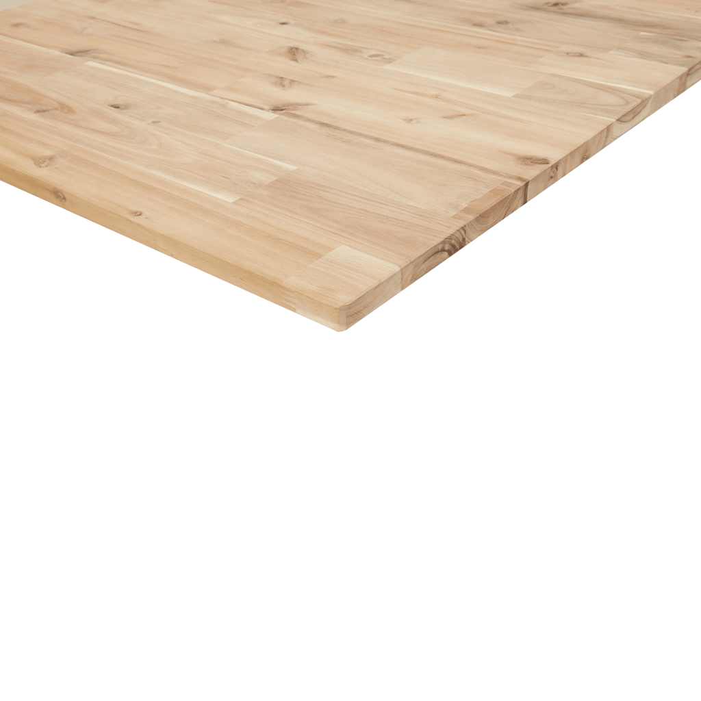 Tampo de secretária 120x70x2 cm acácia maciça não tratada