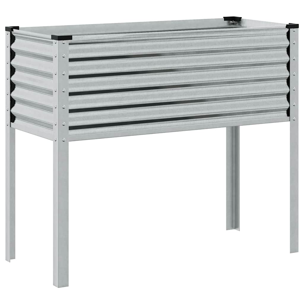 Vaso de jardim 100x45x90 cm Aço galvanizado