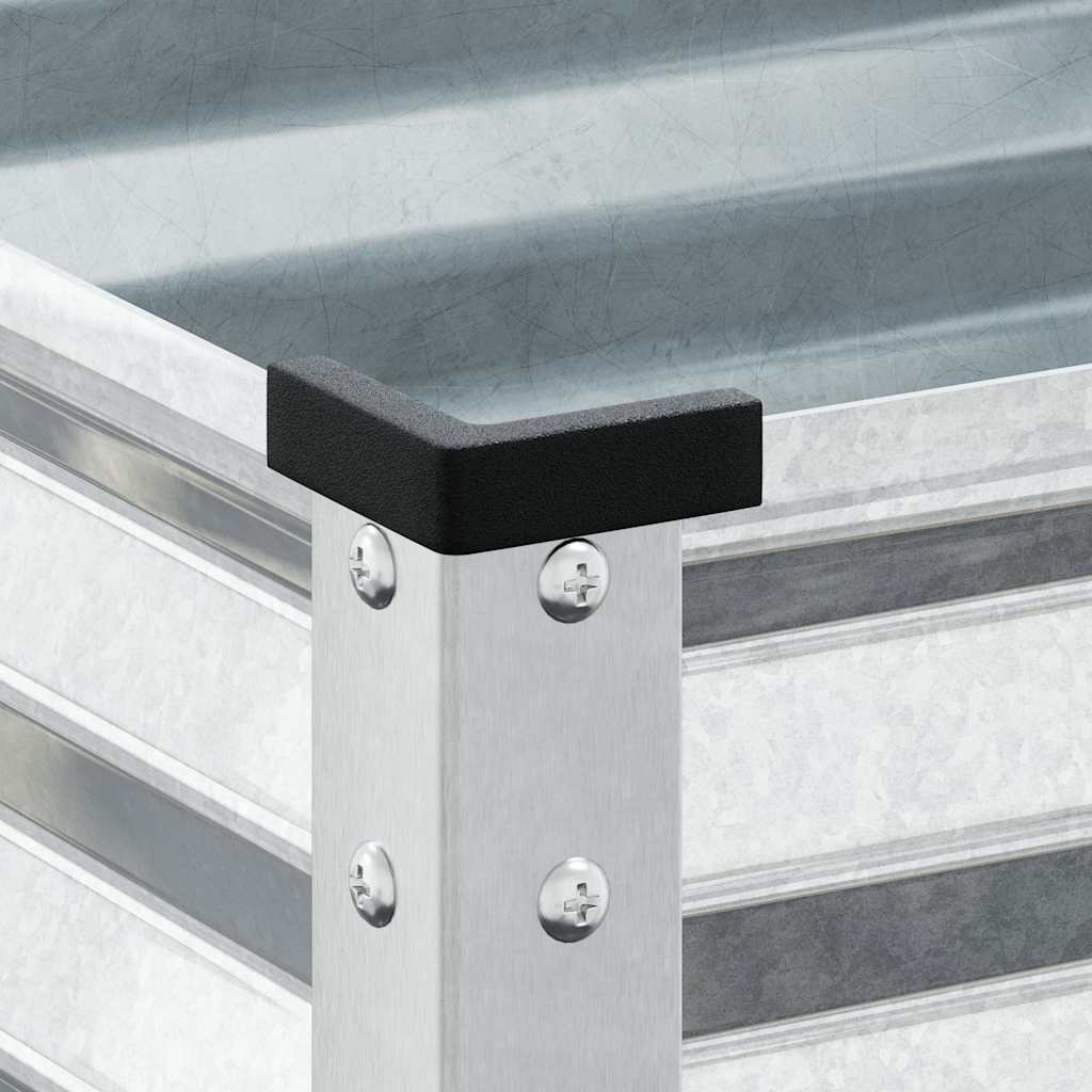 Vaso de jardim 100x45x90 cm Aço galvanizado