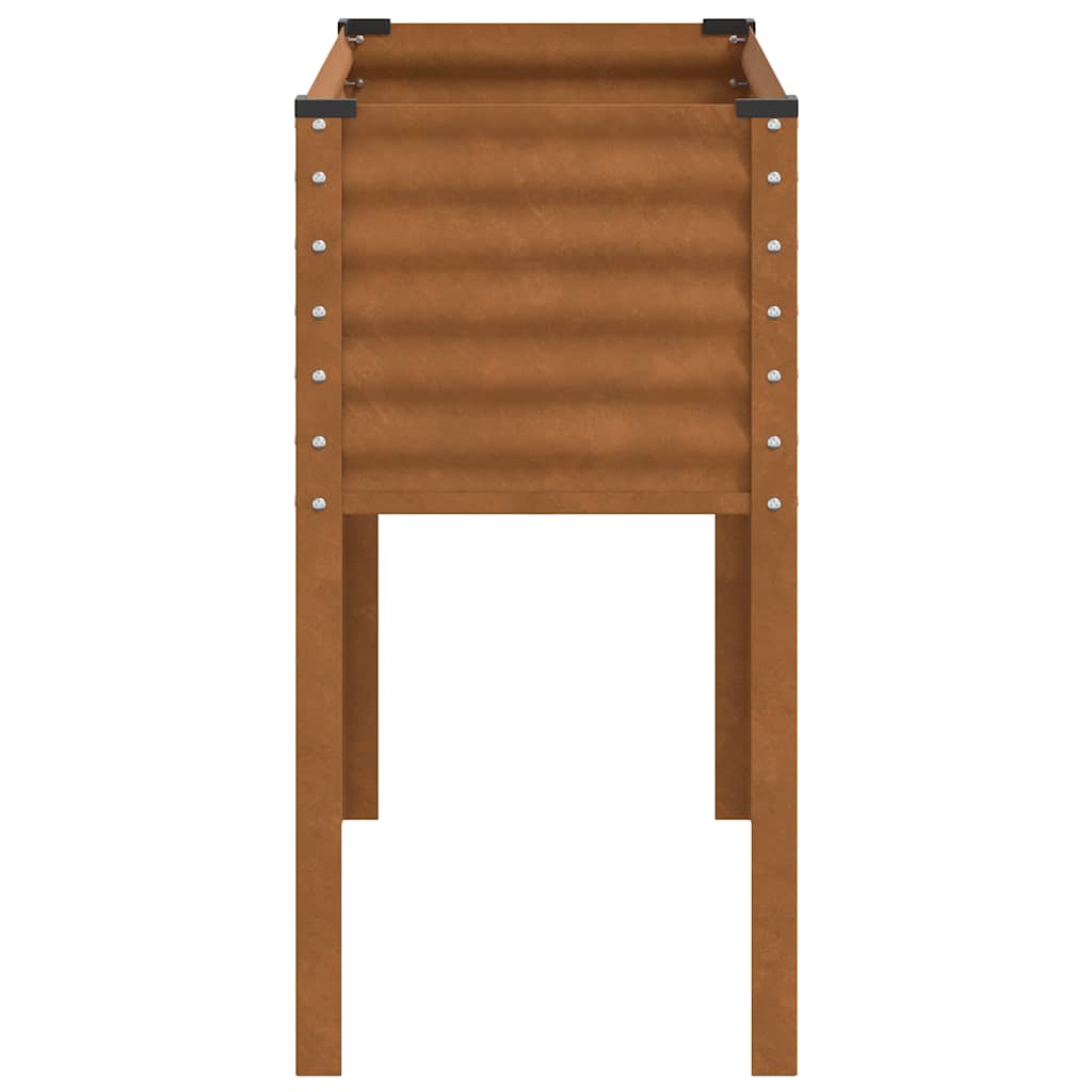 Vaso de jardim 100x45x90 cm Aço resistente às intempéries