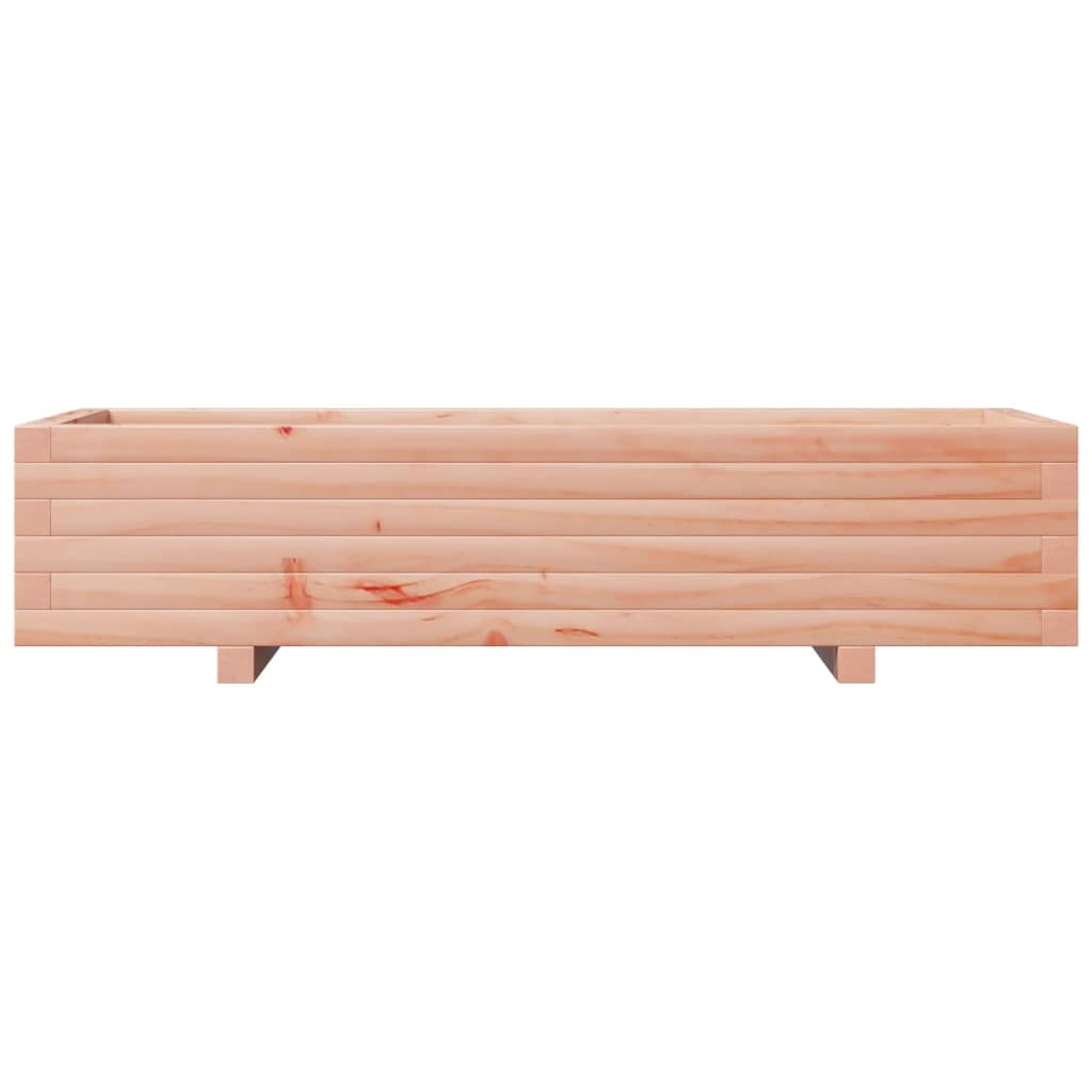 Vaso/floreira de jardim 110x40x26,5cm madeira de douglas maciça