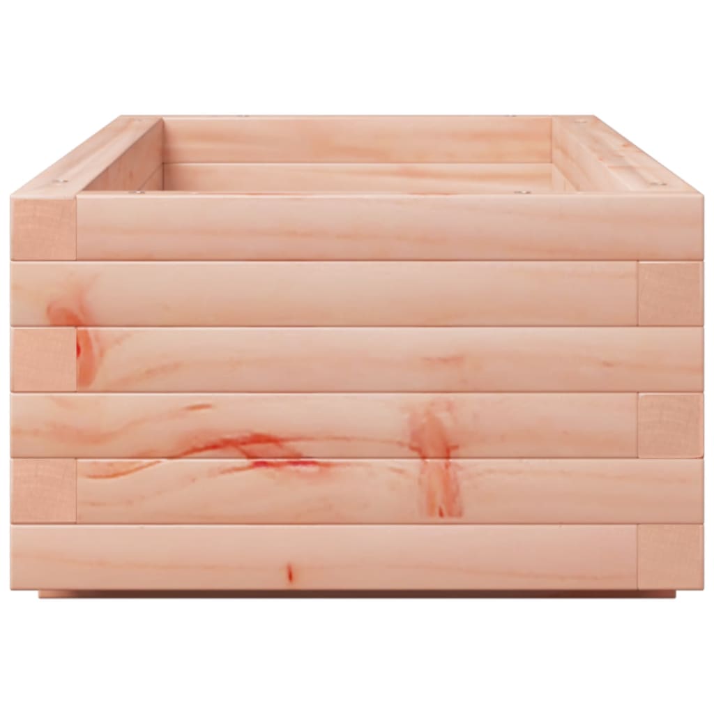 Vaso/floreira de jardim 110x40x26,5cm madeira de douglas maciça
