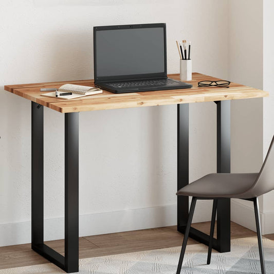 Tampo de mesa retangular 80x70x2 cm madeira de acácia maciça