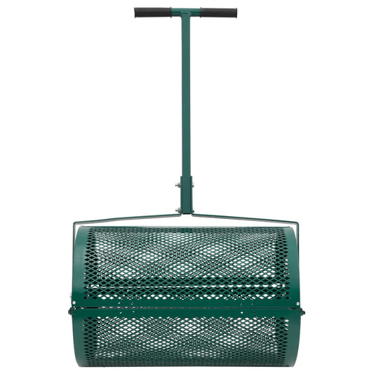 Distribuidor de adubo 75L Ø40x60 cm aço verde