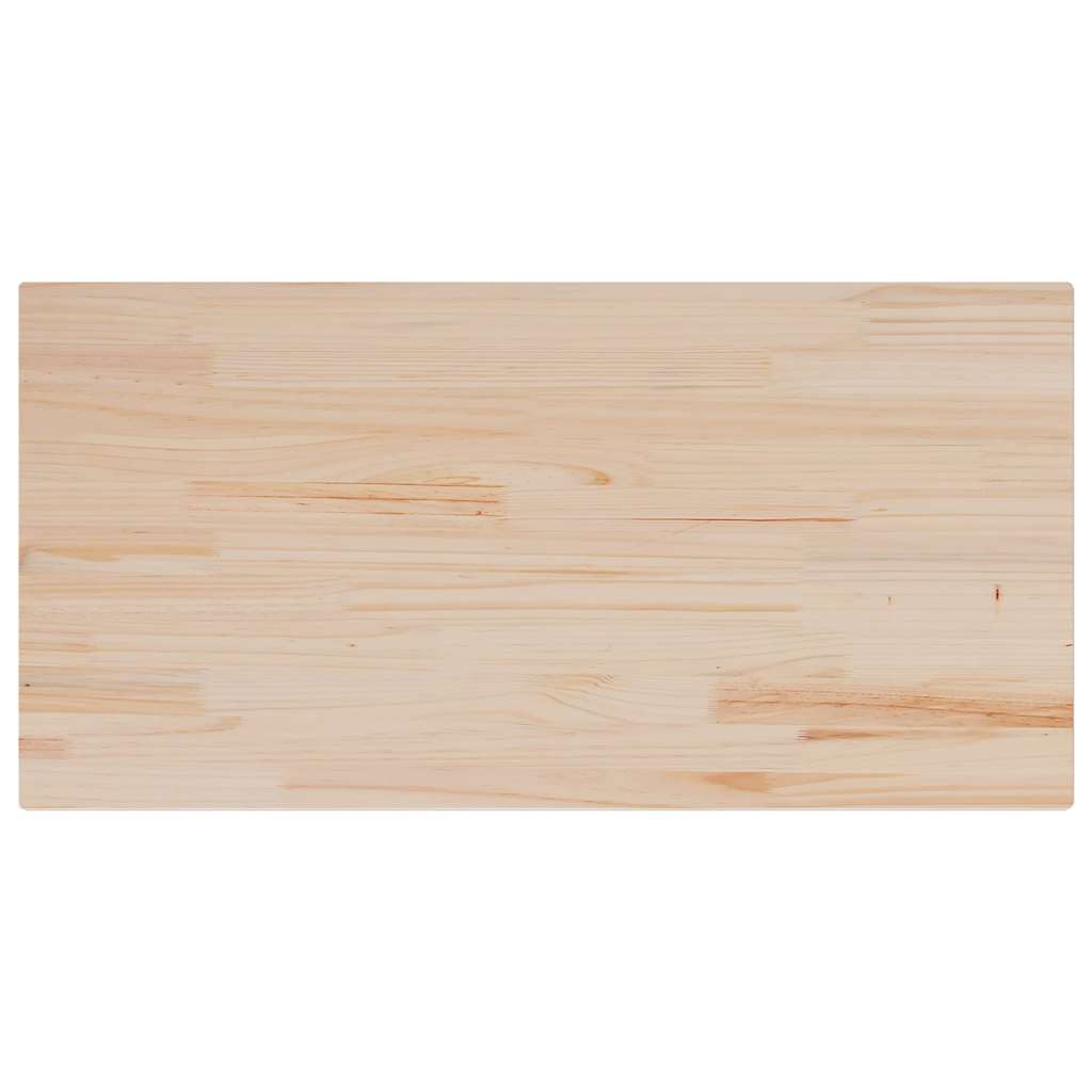 Tampos de mesa retangulares 4 pcs 100x50x2,5 cm pinho maciço