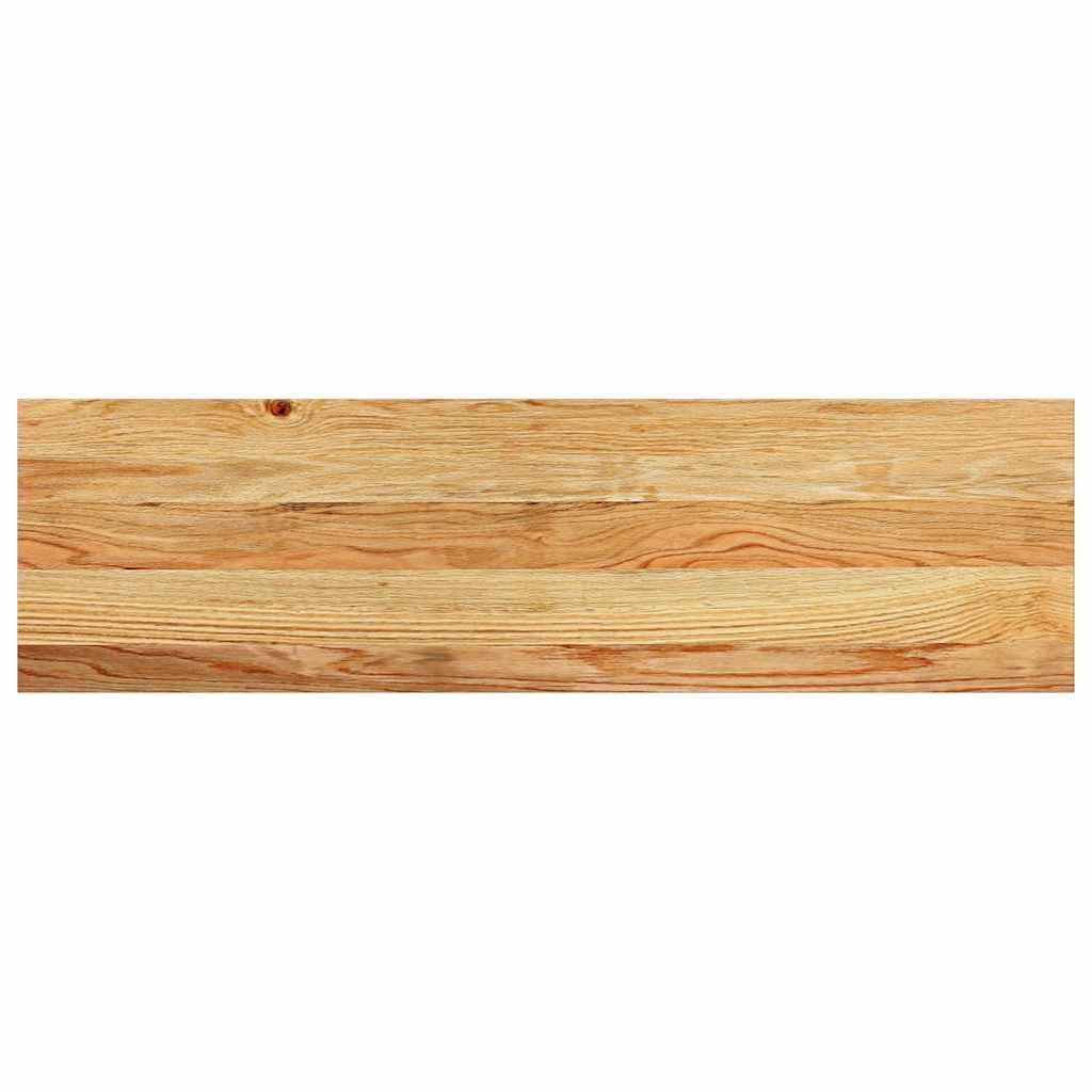 Tapetes de escada 8 pcs 90x30x2 cm carvalho castanho-claro