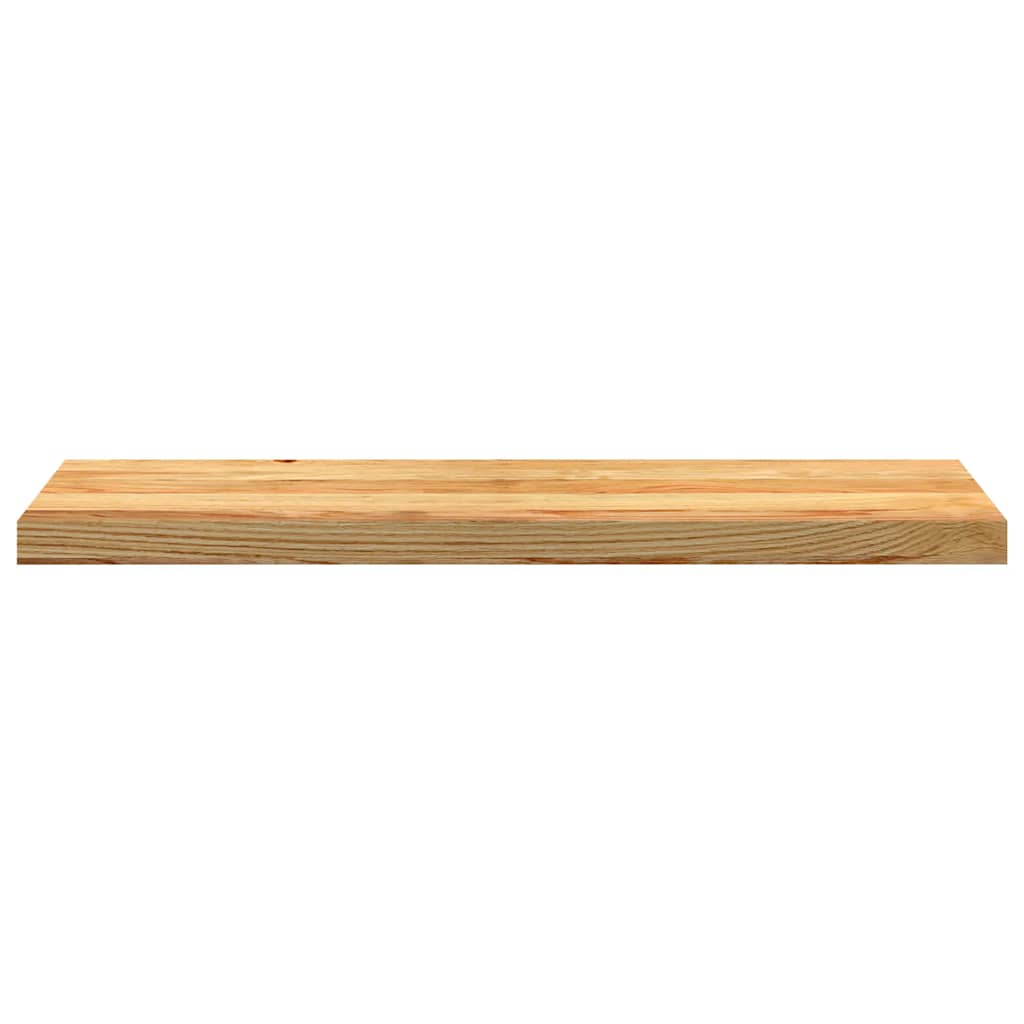 Tapetes de escada 8 pcs 90x30x2 cm carvalho castanho-claro