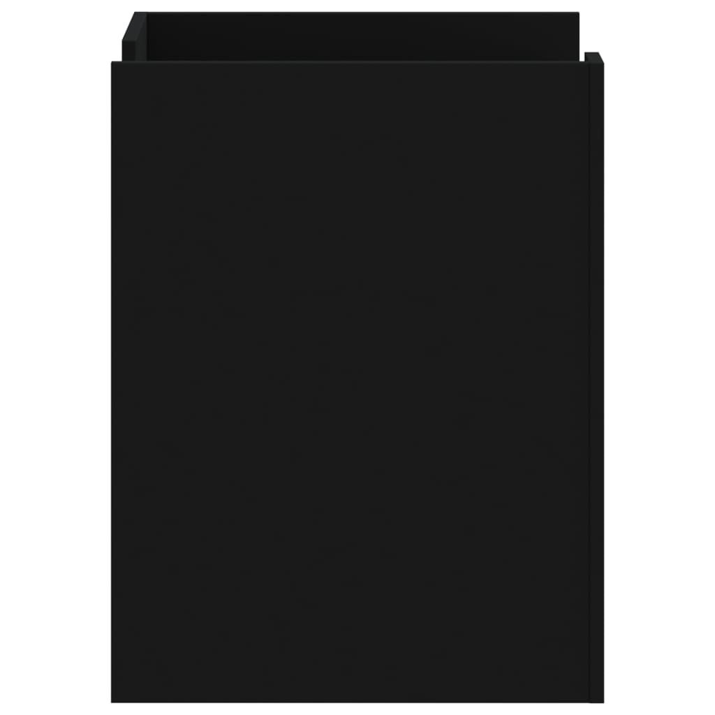 Mesa de cabeceira 45x50x65 cm derivados de madeira preto