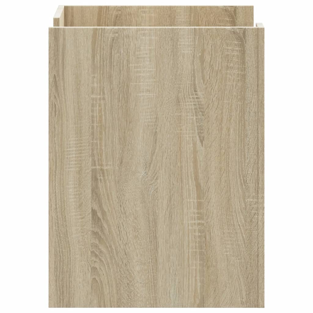 Mesa de cabeceira 45x50x65 cm derivados madeira carvalho sonoma