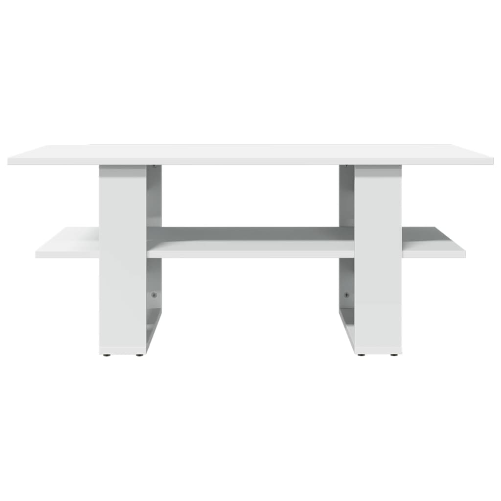 Mesa de centro 102x55x42 cm derivados de madeira branco