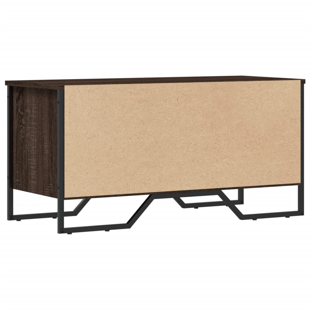 Sapateira 90x38x45,5 cm derivados de madeira carvalho castanho
