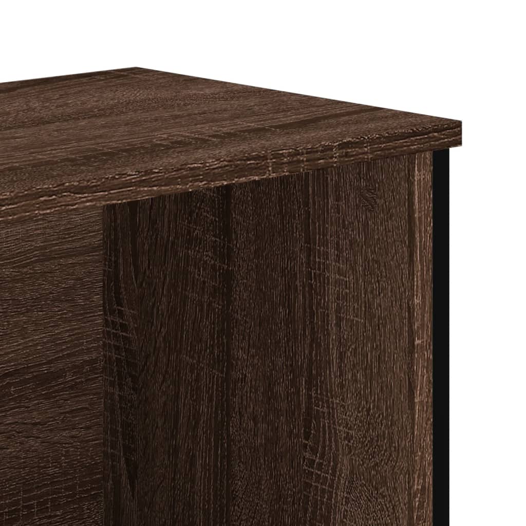 Sapateira 90x38x45,5 cm derivados de madeira carvalho castanho