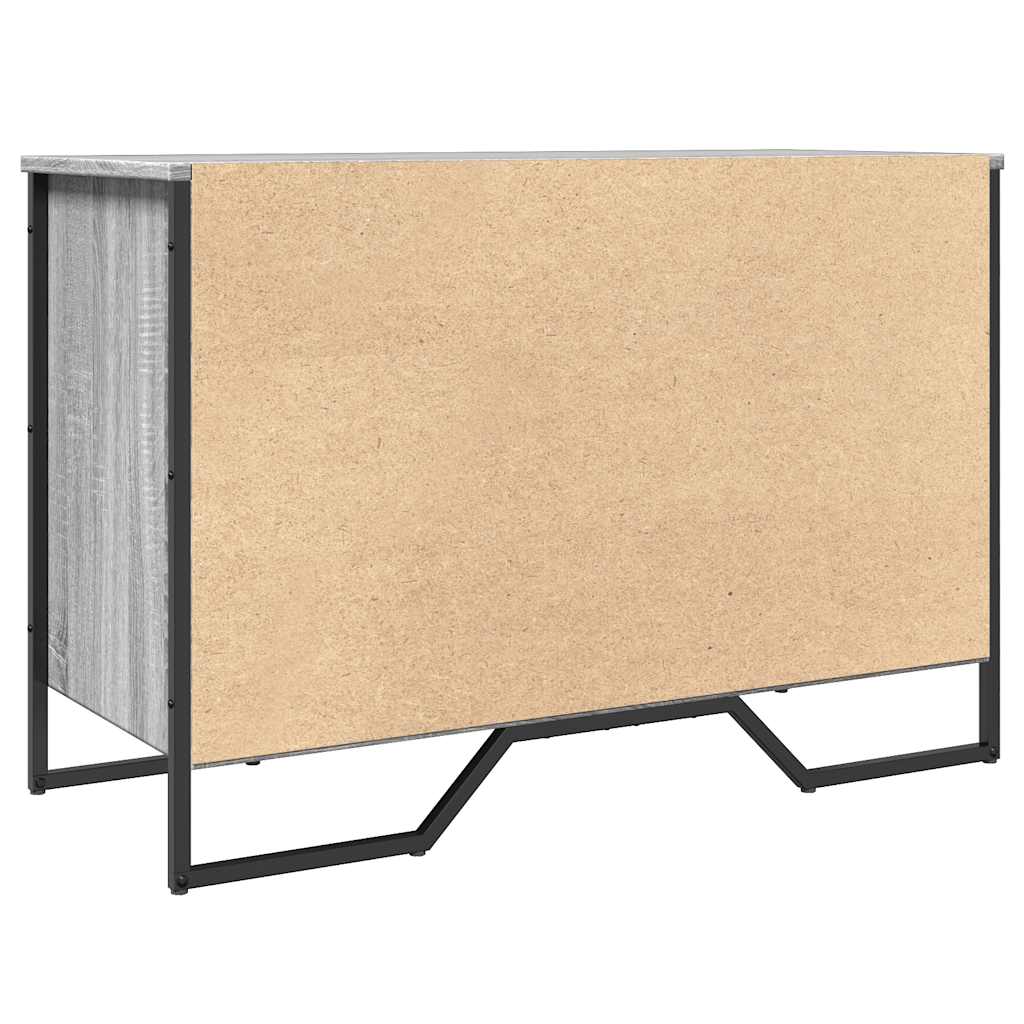 Sapateira 90x38x61,5 cm derivados de madeira cinzento sonoma