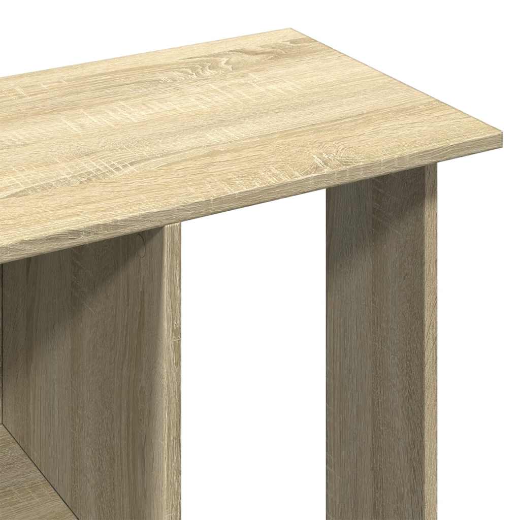 Roupeiro c/ rodas 102x38x110 cm deriv. madeira carvalho sonoma