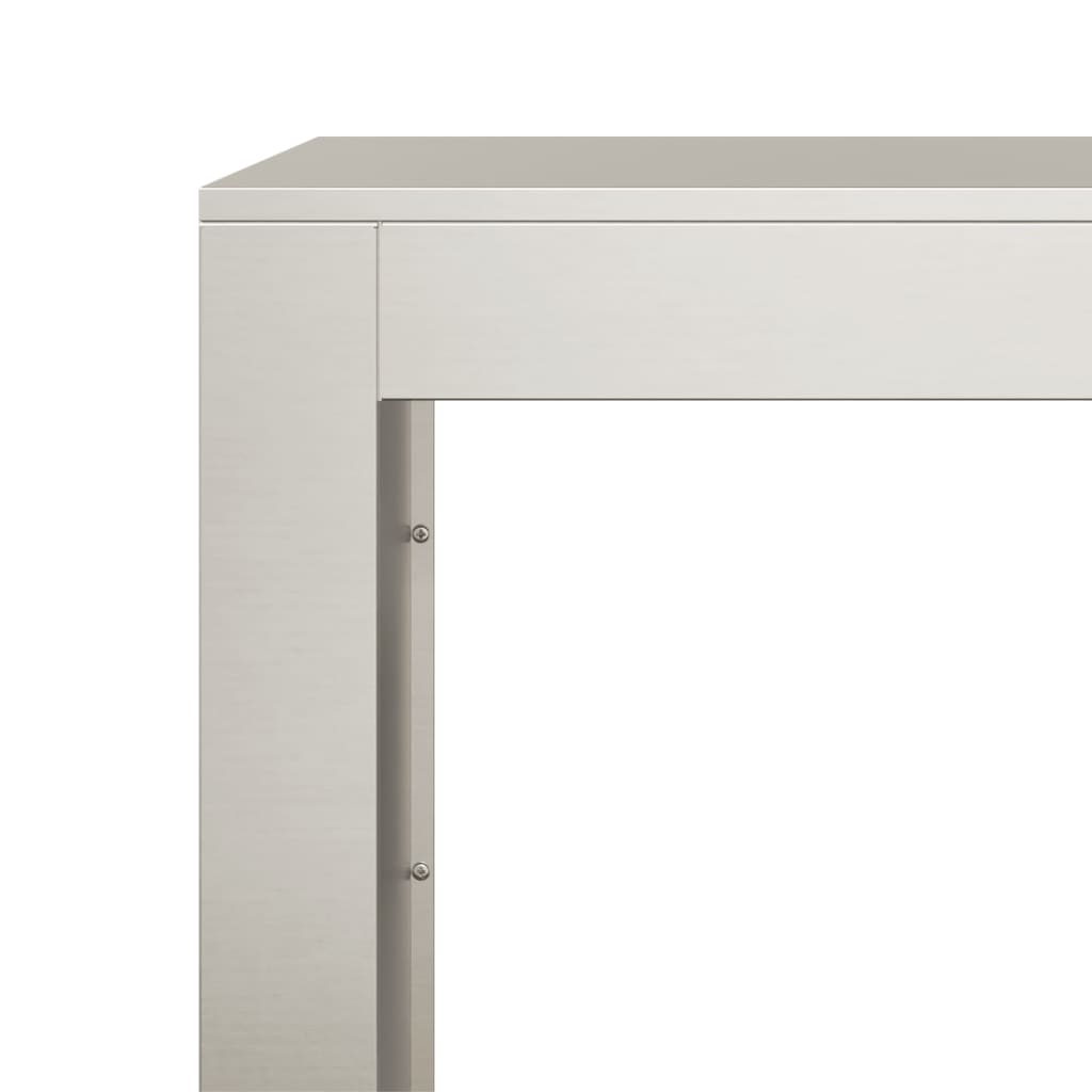 Rack Lenha 100x40x80 cm aço resistente às intempéries