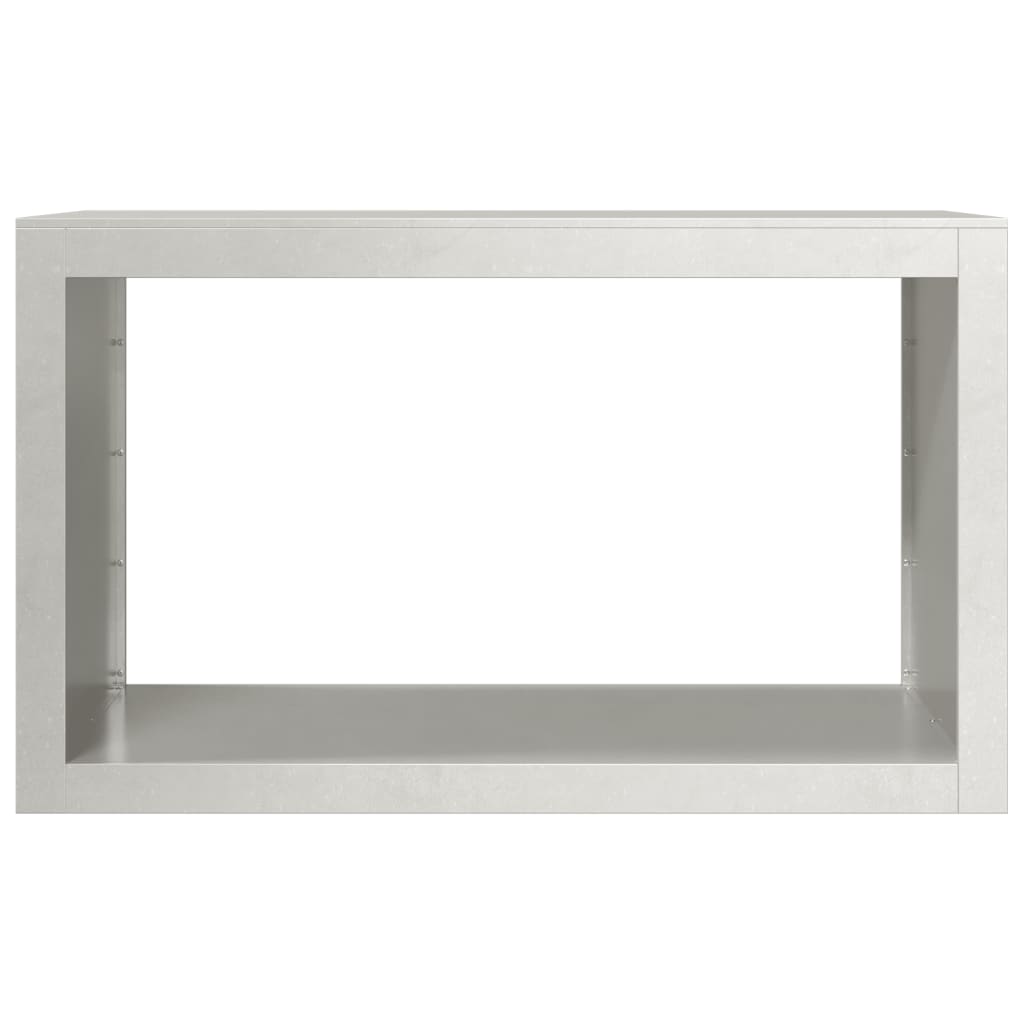 Suporte para lenha 100x40x60 cm aço inoxidável