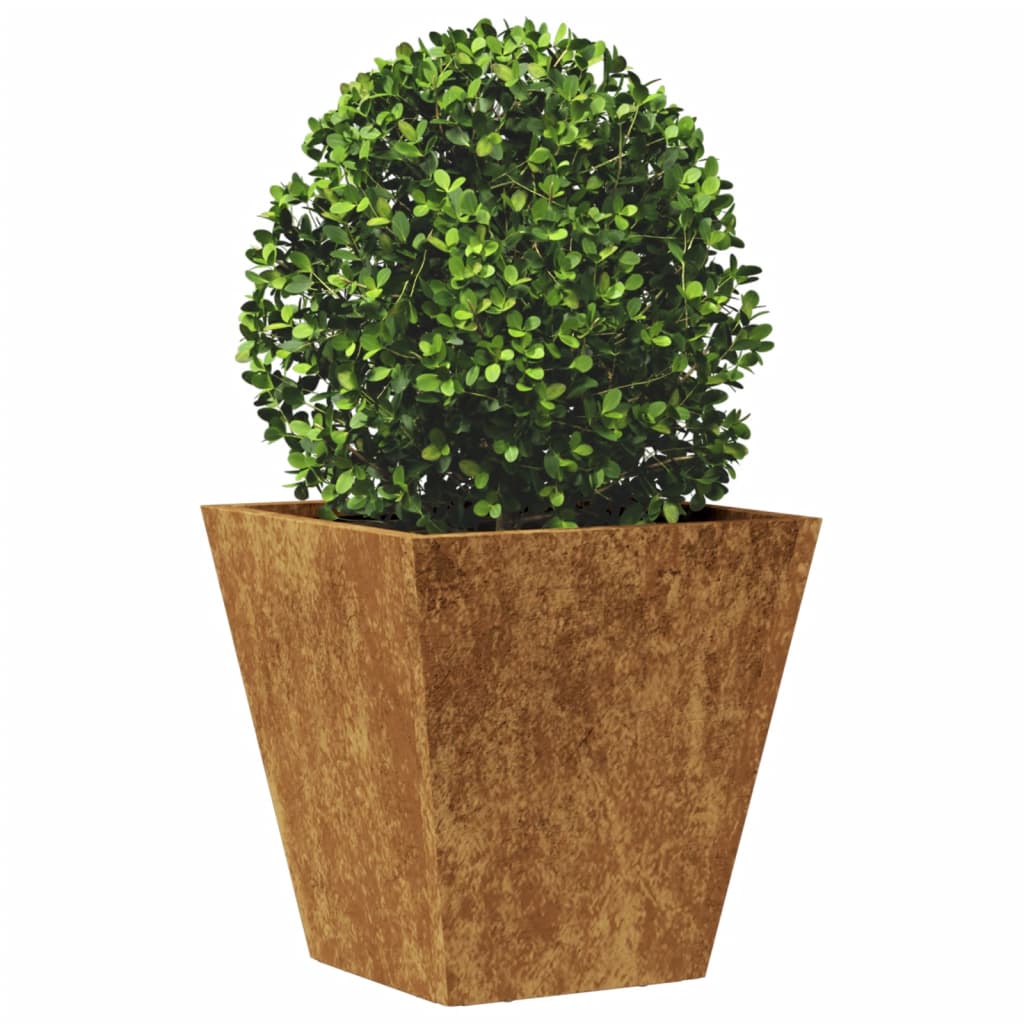 Garden Planter 30x30x30 cm aço resistente às intempéries