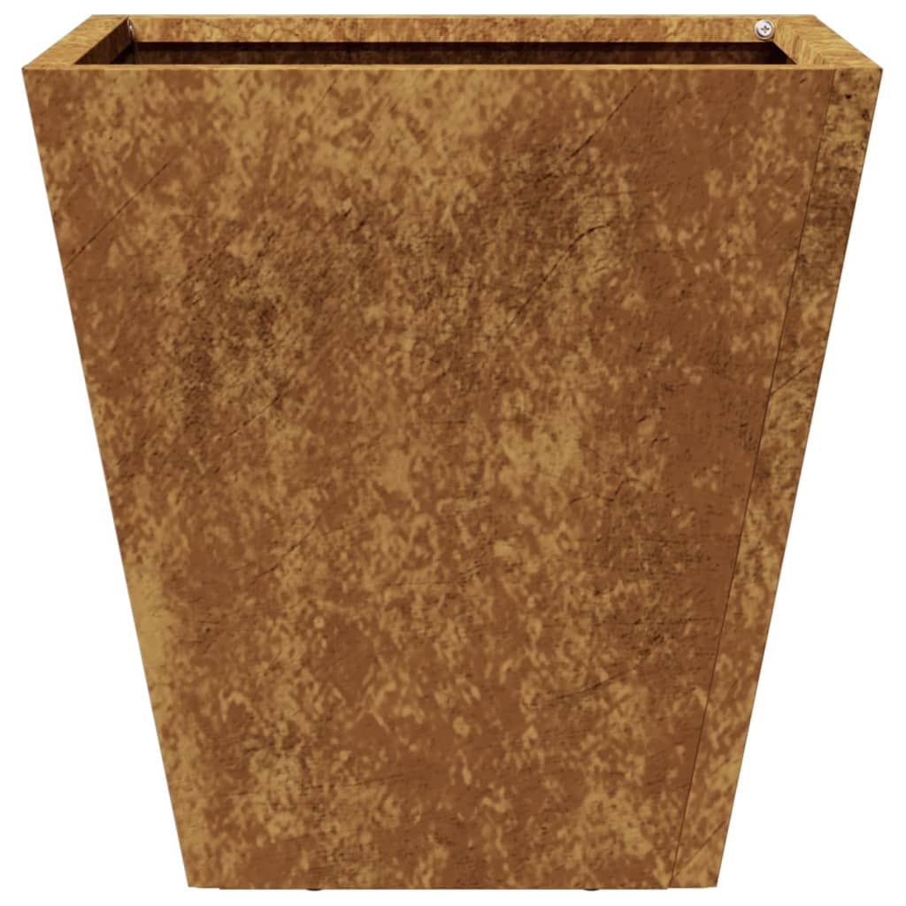 Garden Planters 2 pcs 30x30x30 cm aço resistente às intempéries