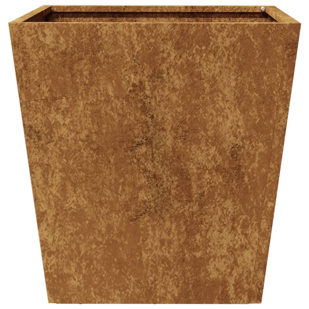 Garden Planters 2 pcs 40x40x40 cm aço resistente às intempéries