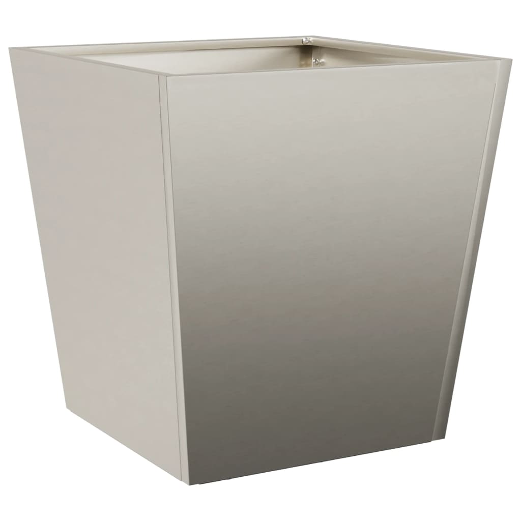 Garden Planters 2 pcs 40x40x40 cm aço resistente às intempéries
