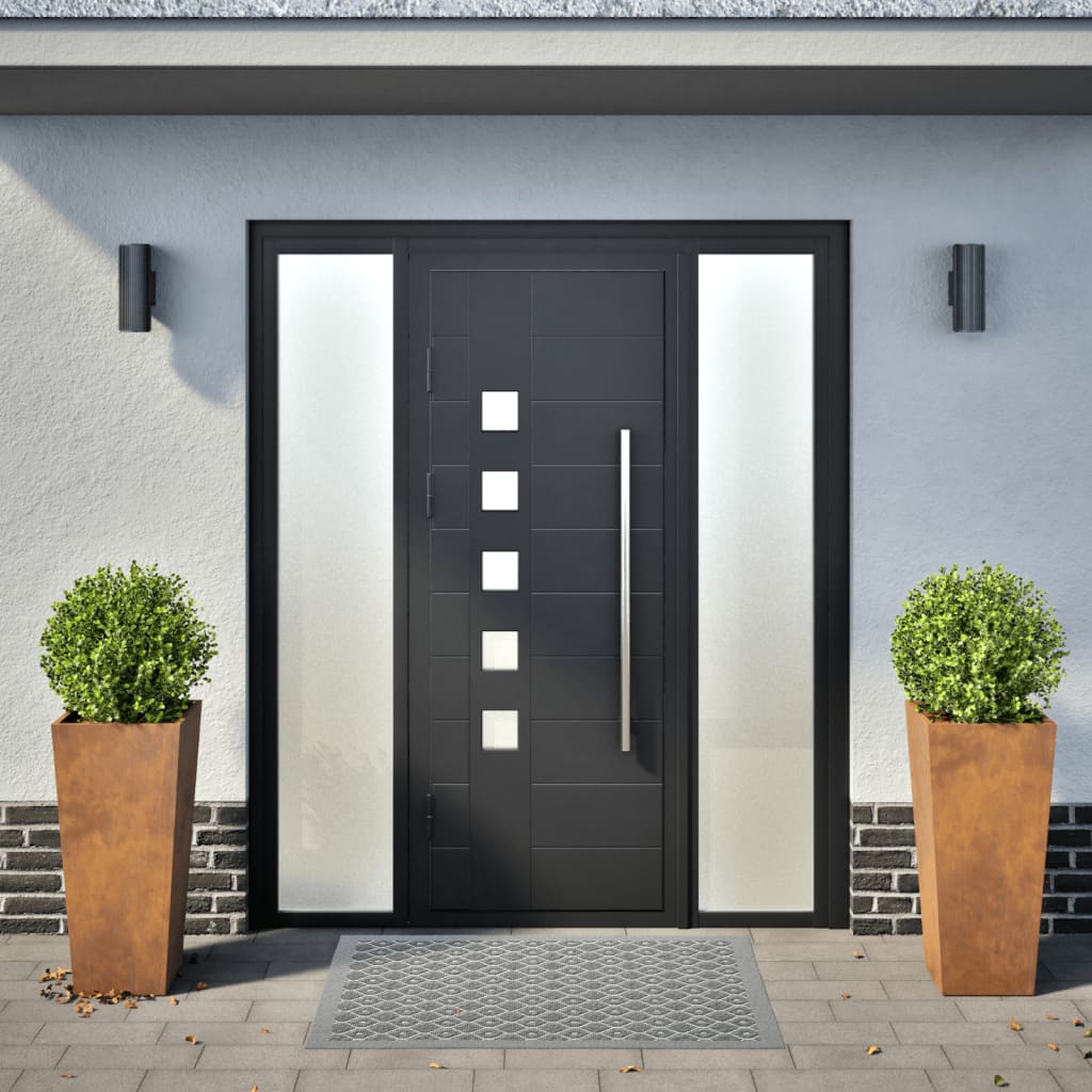 Plantadores de Jardim 2 pcs aço resistente às intempéries