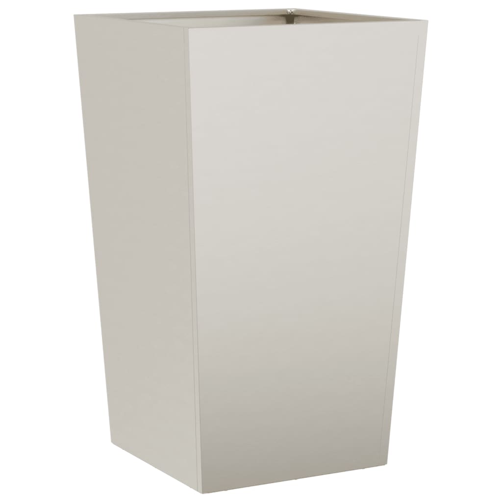Garden Planter 45x45x75 cm aço resistente às intempéries
