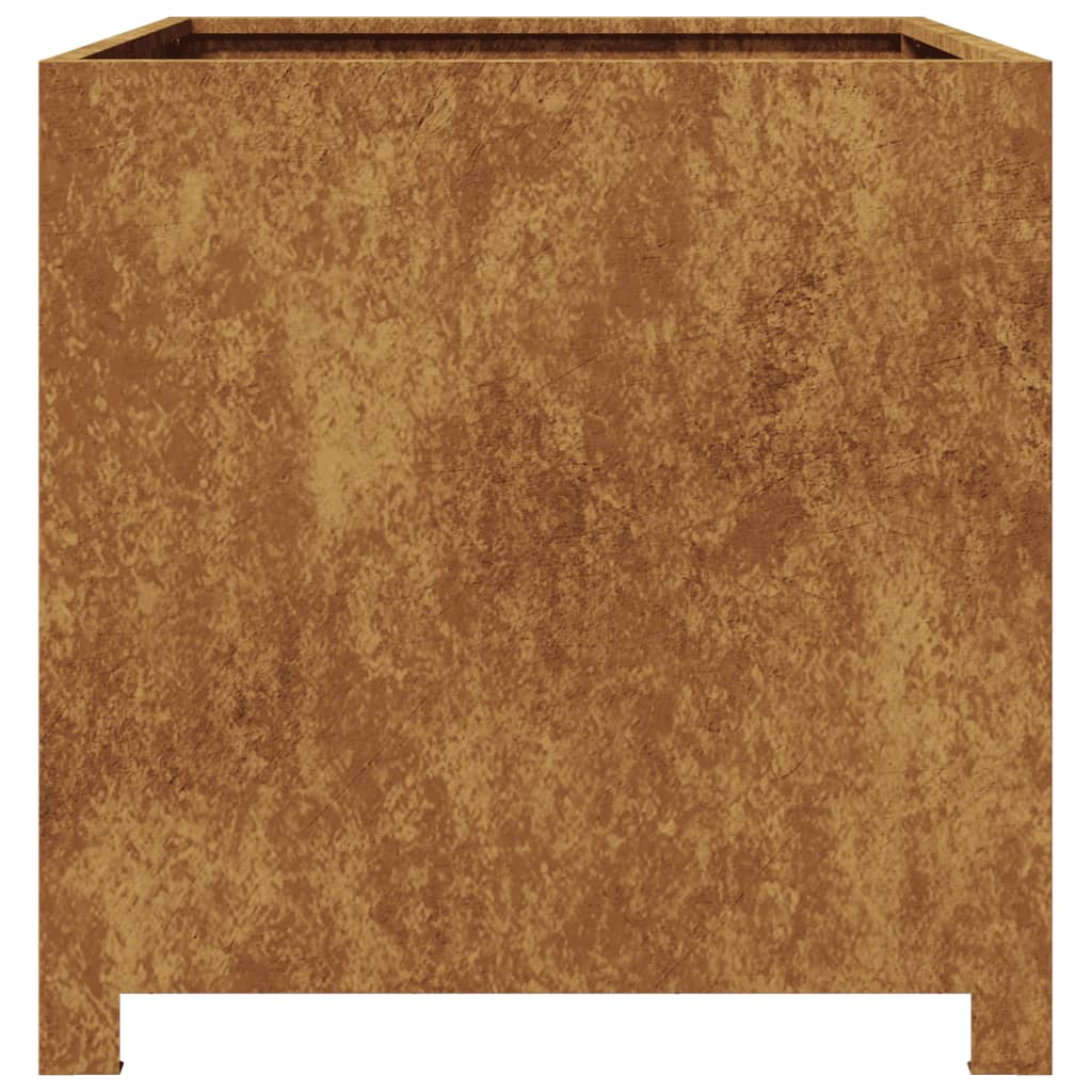 Plantador de Jardim 50x50x50 cm aço resistente às intempéries