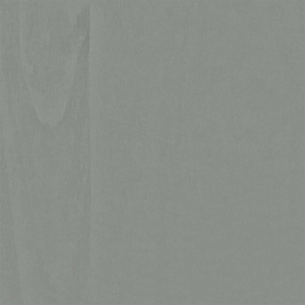 Mesa de jantar dobrável Corona madeira de pinho maciça cinzento