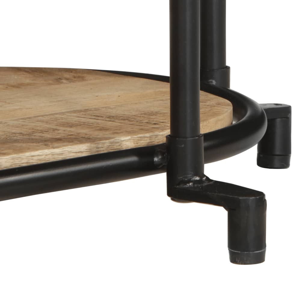 Móvel TV 100x42x40 cm madeira de mangueira áspera maciça