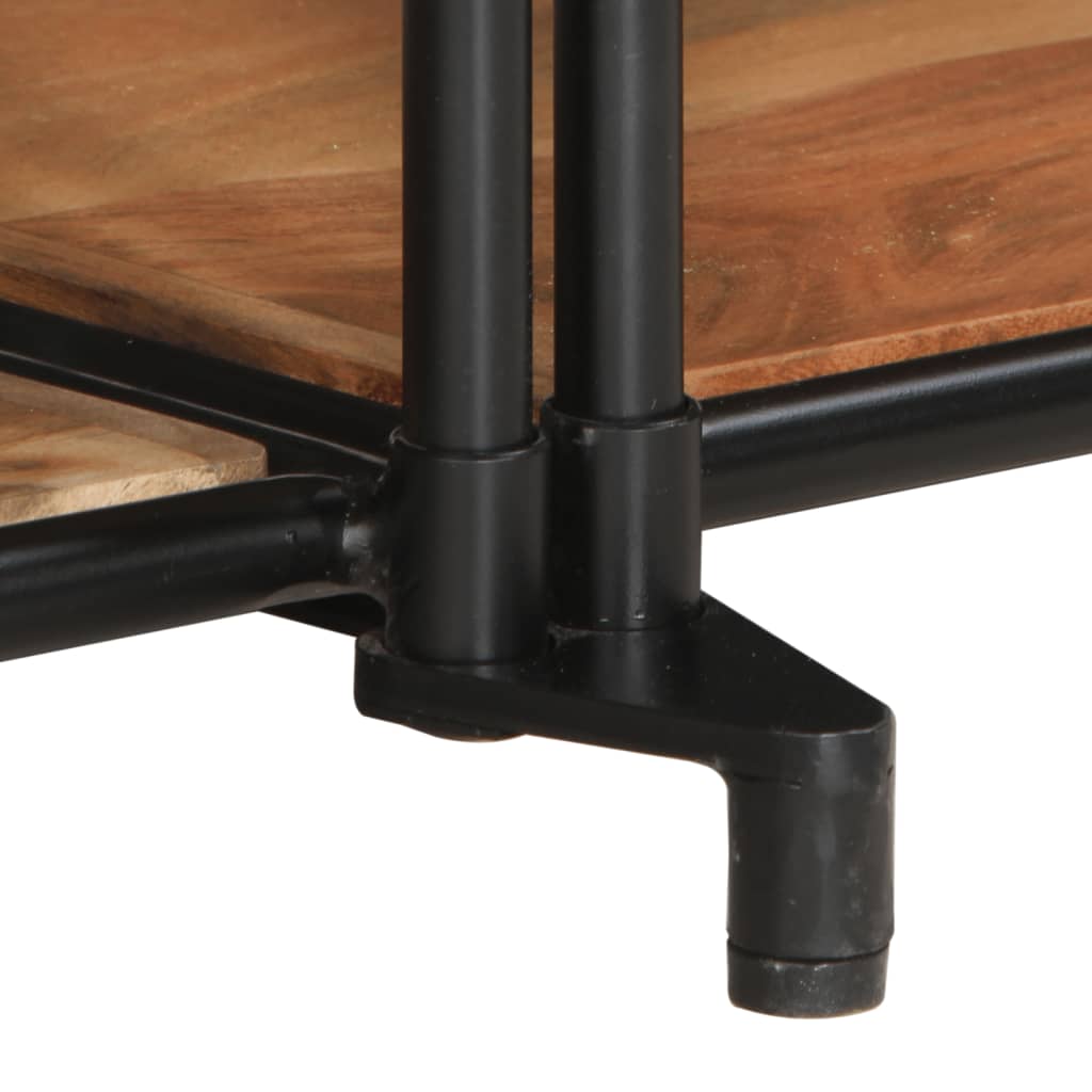 Móvel de TV de madeira de acácia maciça 160x42x40 cm