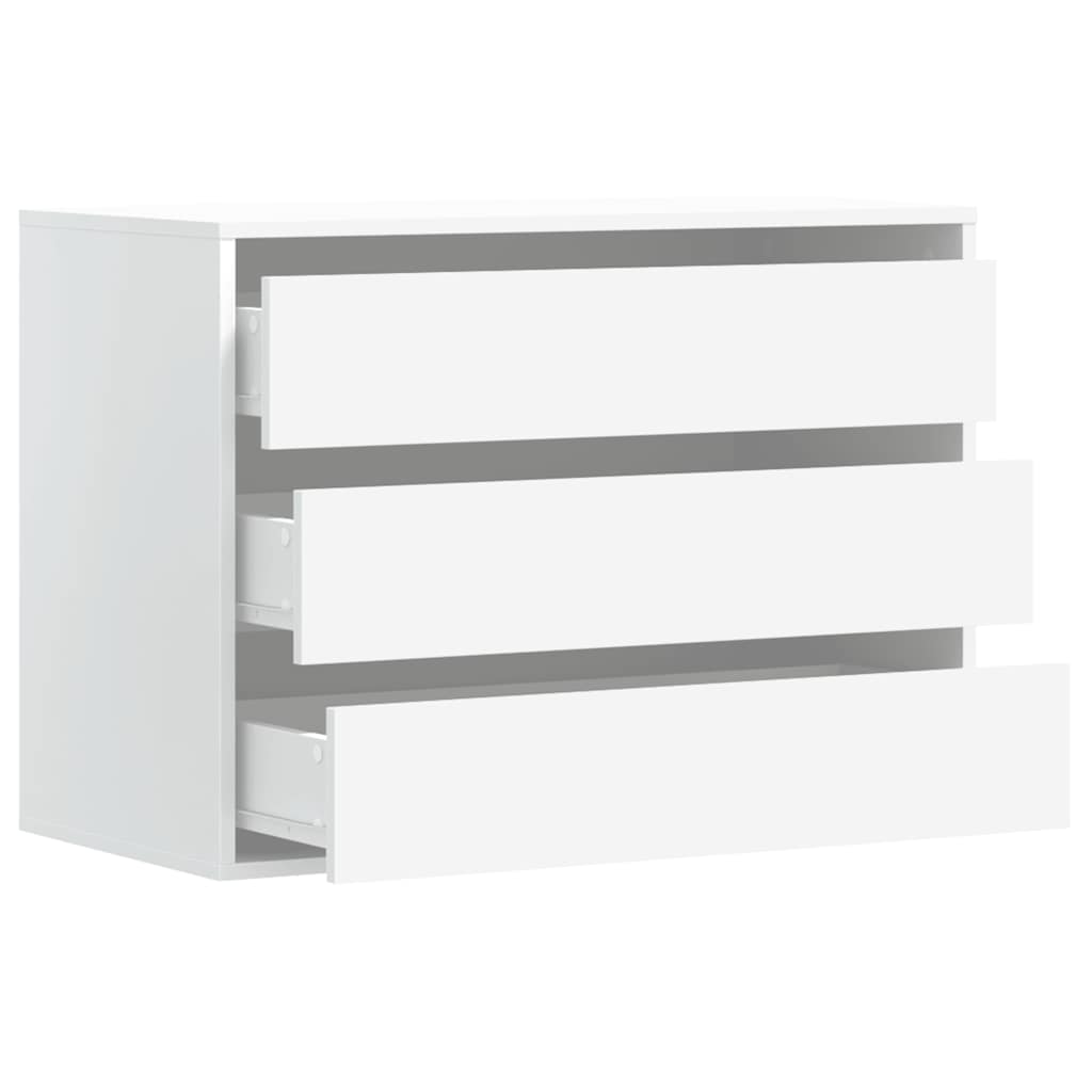 Cómoda 80x41x58 cm derivados de madeira branco