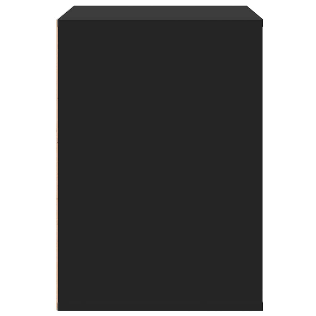Cómoda 80x41x58 cm derivados de madeira preto