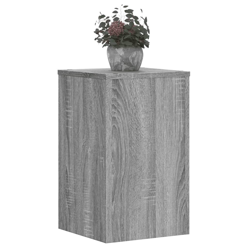 Suportes p/ plantas 2 pcs 30x30x50 cm derivados de madeira