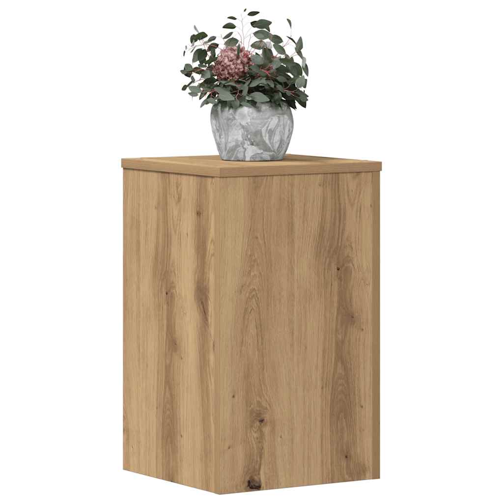 Suportes p/ plantas 2 pcs 30x30x50 cm derivados de madeira