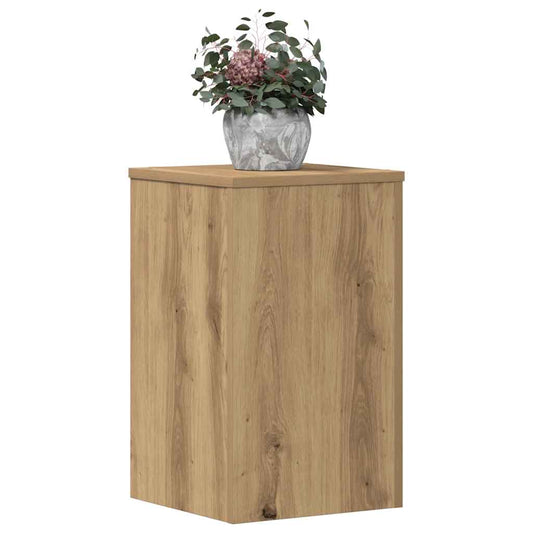 Suportes p/ plantas 2 pcs 30x30x50 cm derivados de madeira