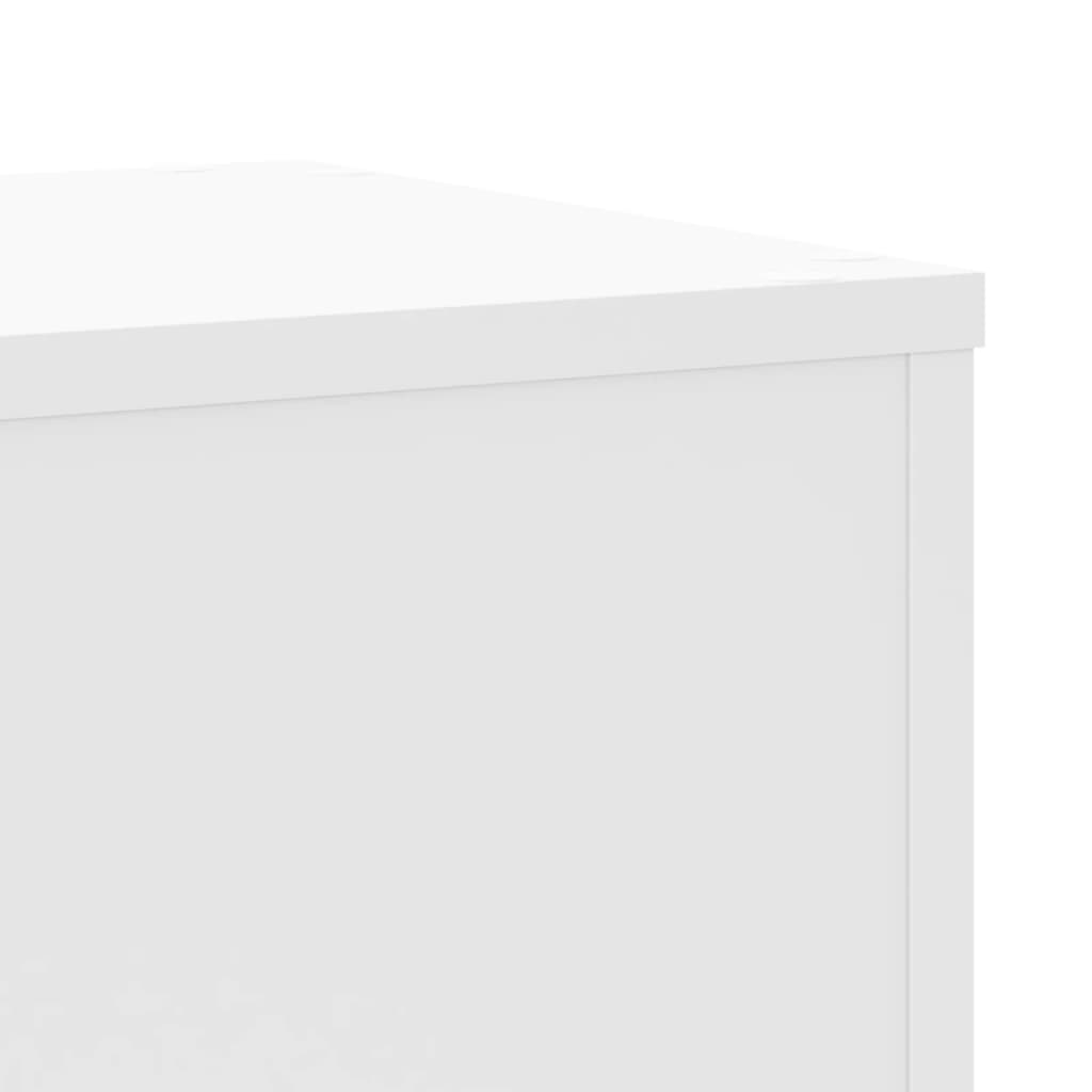 Suportes p/ plantas 2 pcs 30x30x70 cm derivados madeira branco