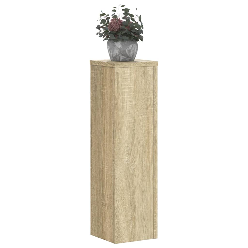 Suportes p/ plantas 2 pcs 17x17x60 cm derivados madeira