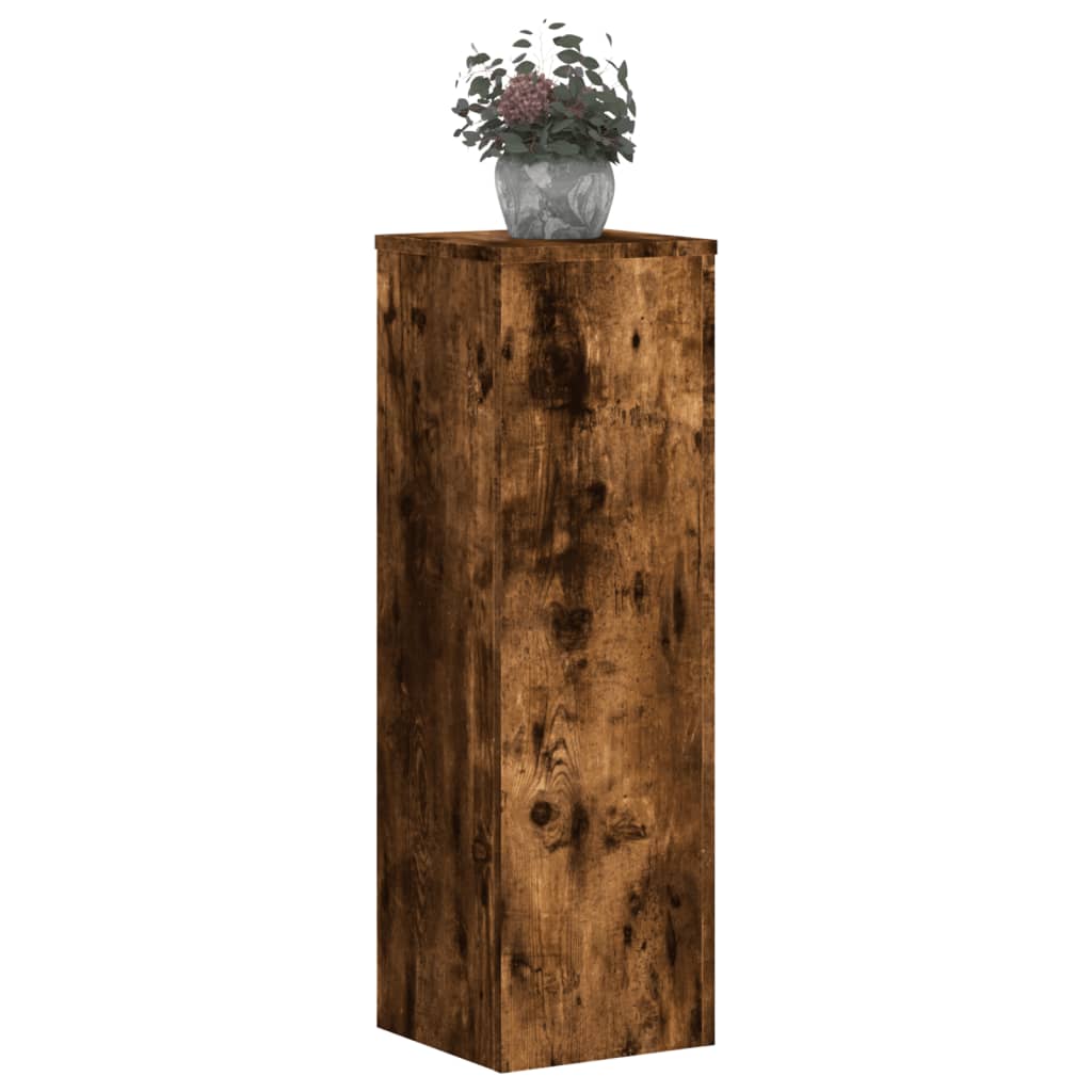 Suportes p/ plantas 2 pcs 25x25x80 cm derivados de madeira