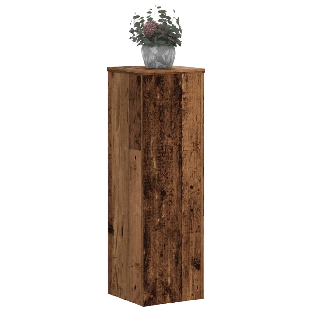 Suportes p/ plantas 2 pcs 25x25x80 cm derivados de madeira