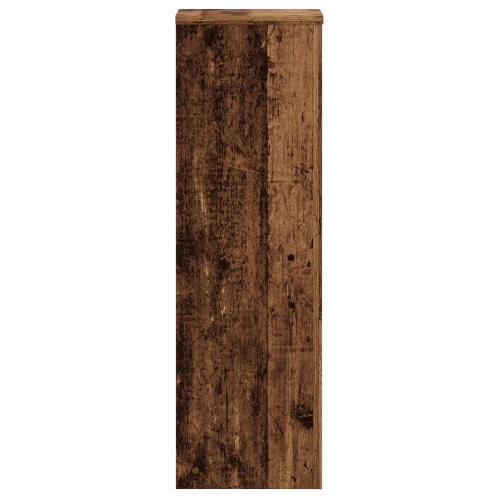 Suportes p/ plantas 2 pcs 25x25x80 cm derivados de madeira