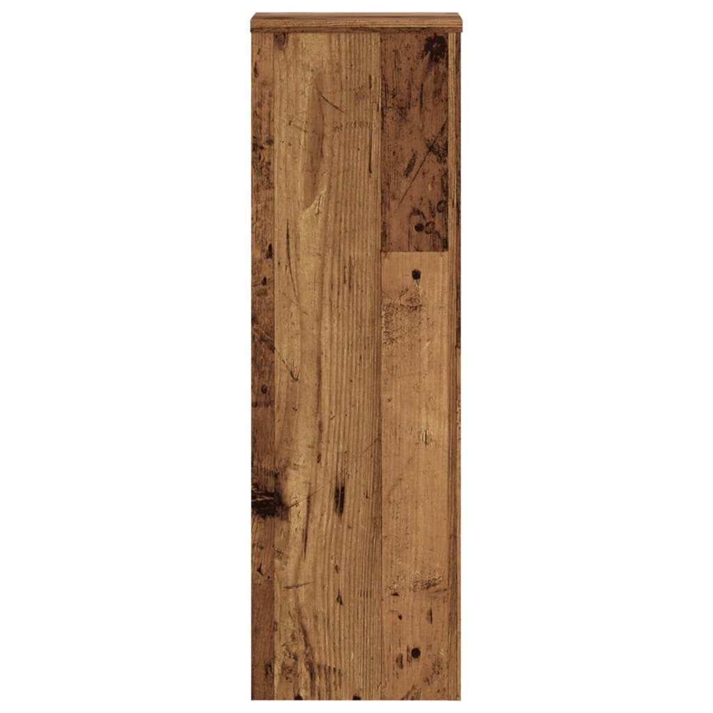 Suportes p/ plantas 2 pcs 25x25x80 cm derivados de madeira