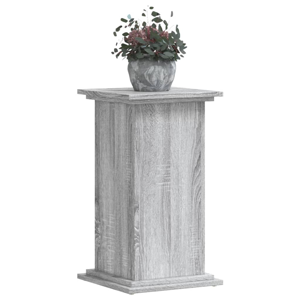Suporte p/ plantas 33x33x60 cm derivados madeira cinza sonoma