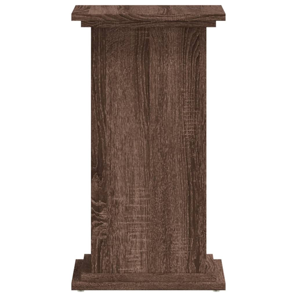 Suporte p/ plantas 33x33x60 cm deriv. madeira carvalho castanho