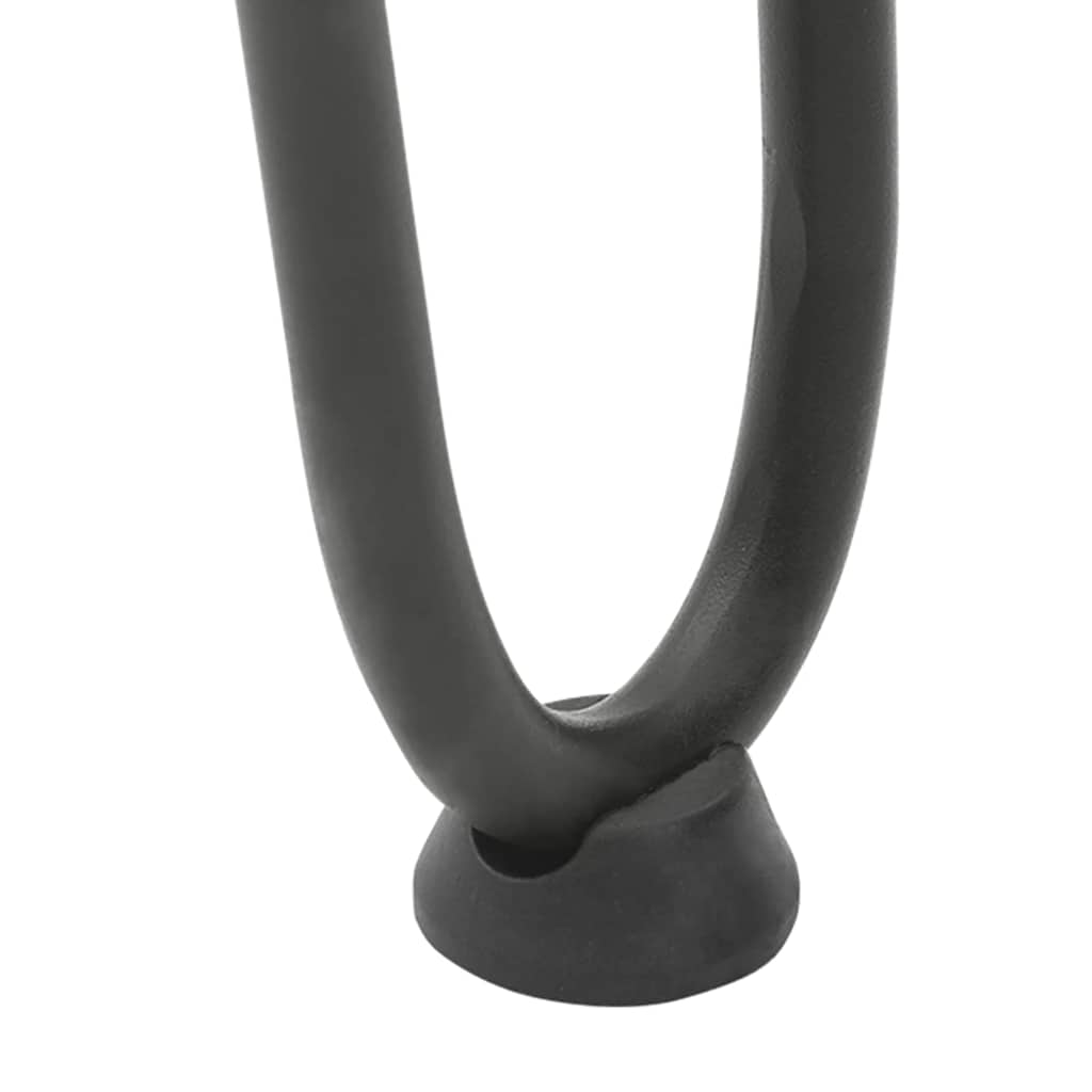 Pernas de grampo para mesa de centro 4 peças antracite 10 cm aço maciço