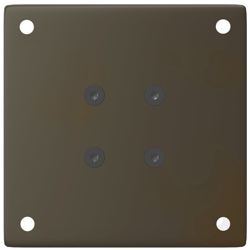 Pés para mesa de centro 4 peças aço natural 42-44 cm aço