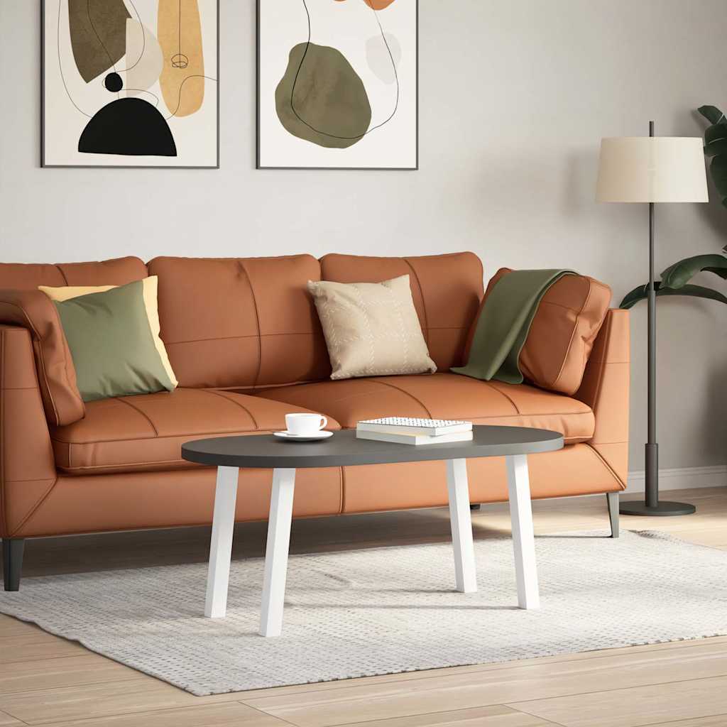 Pés para mesa de centro 4 peças, branco, 30 cm, aço
