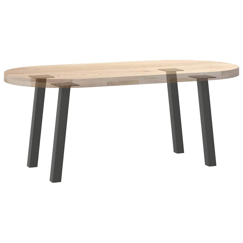 Pés para mesa de centro 4 peças antracite 42 cm aço